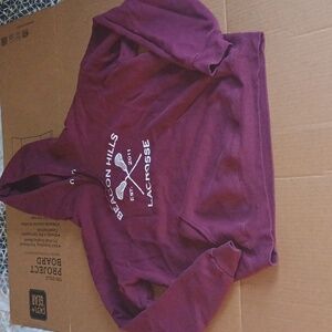 Teen Wolf TV Show Beacon Hills Lacrosse Dunbar 9 Hoodie Men's L.